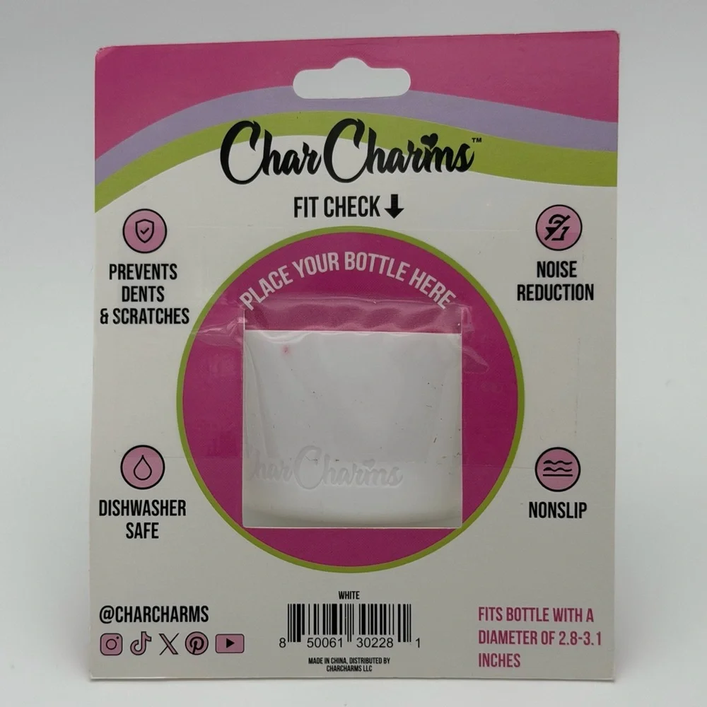 CharCharms White Bottle Boot - Picture 2 of 2